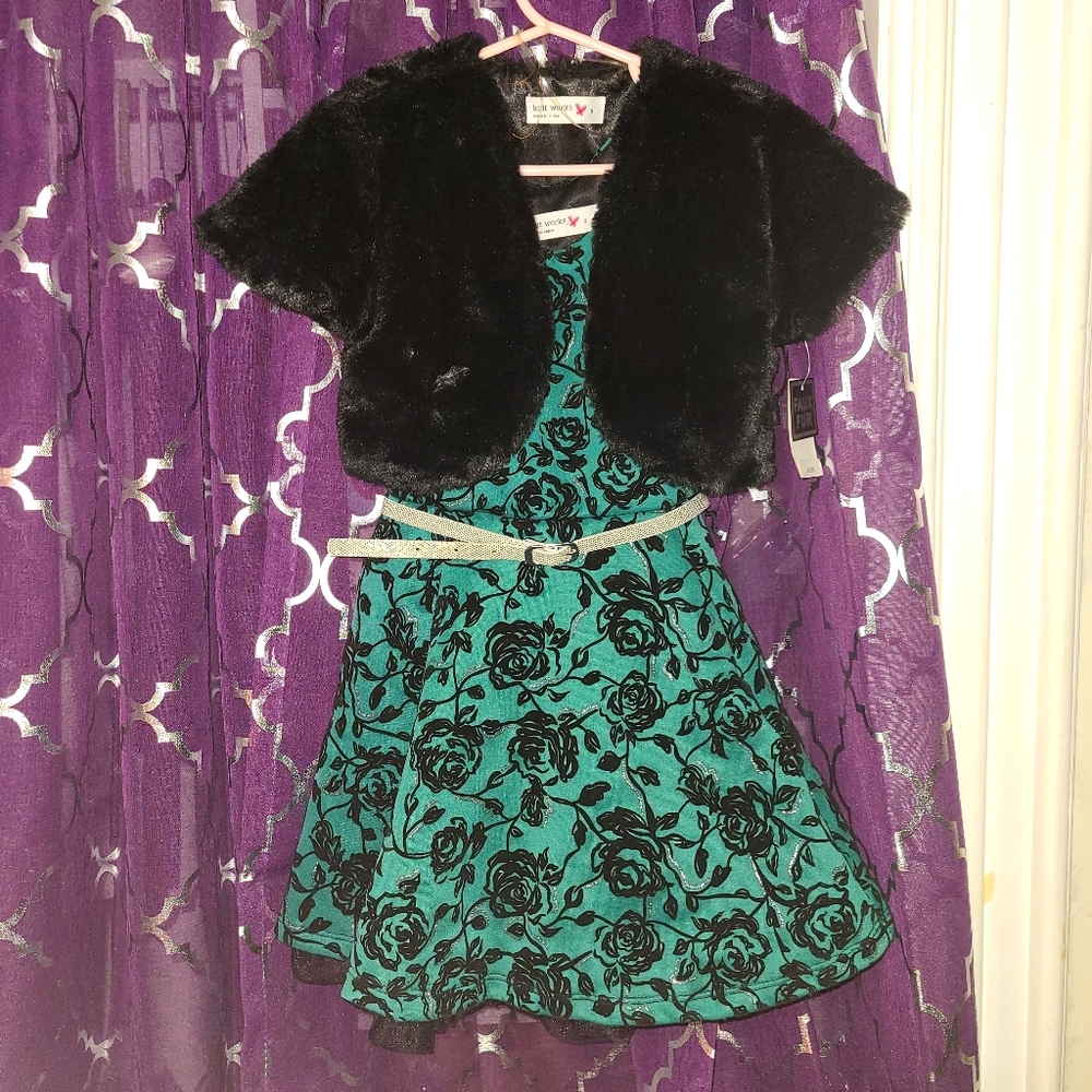 Girls Holiday Dress NWT